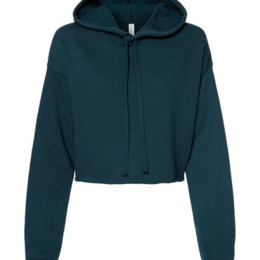 Women's Crop Fleece Hoodie Sweatshirt