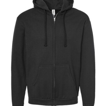 Unisex Full-Zip Hooded Sweatshirt