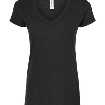 Women's Poly-Rich V-Neck T-Shirt