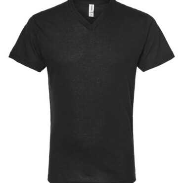 Men's Poly-Rich V-Neck T-Shirt