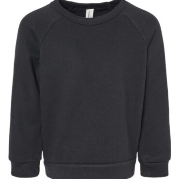 Toddler Sponge Fleece Raglan Crewneck Sweatshirt