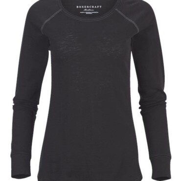 Women's Solid Preppy Patch Long Sleeve T-Shirt