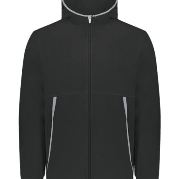 Unisex Eco Revive™ Polar Fleece Hooded Full-Zip Jacket