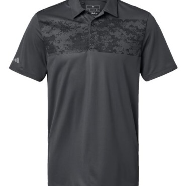 Men's Camo Chest Print Polo
