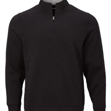 Unisex Fleece Quarter-Zip Pullover