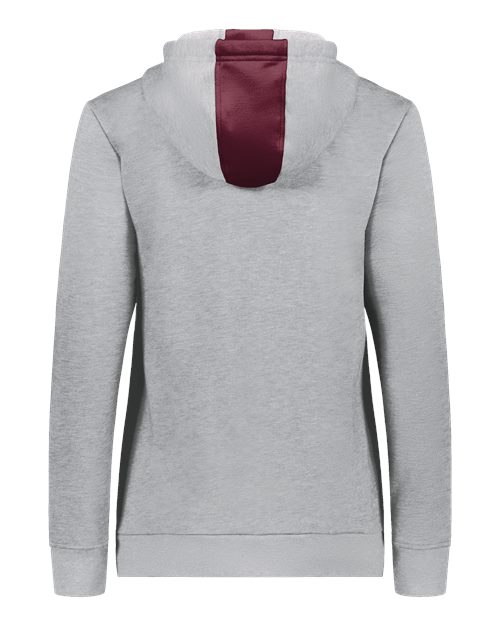 Women's Eco Revive™ Three-Season Triblend Fleece Full-Zip Hooded Sweatshirt - Image 2