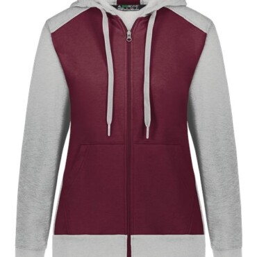 Women's Eco Revive™ Three-Season Triblend Fleece Full-Zip Hooded Sweatshirt