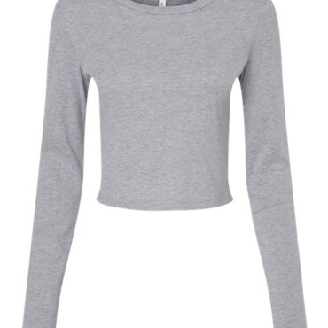 Women's Micro Rib Long Sleeve Baby Tee