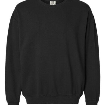 Unisex Garment-Dyed Lightweight Fleece Crewneck Sweatshirt