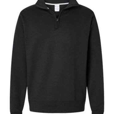 Unisex Powerblend® Quarter-Zip Pullover