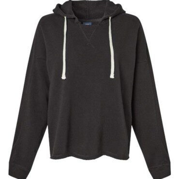 Women's Angel Fleece Crop Hooded Sweatshirt