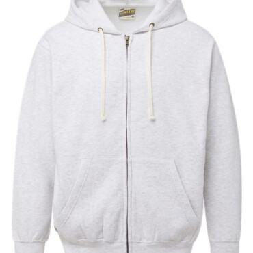 Unisex Vintage Fleece Full-Zip Hooded Sweatshirt