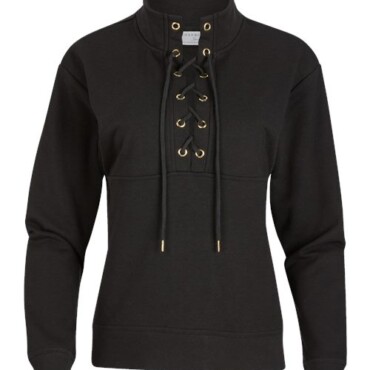 Women's Lace Up Pullover