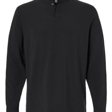 Men's Henley Long Sleeve T-Shirt