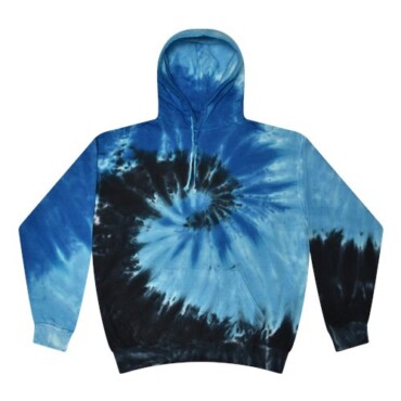 Unisex Tie-Dyed Hooded Sweatshirt