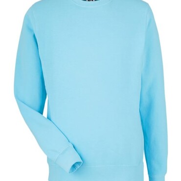Unisex Pigment-Dyed Fleece Crewneck Sweatshirt