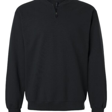 Unisex Softstyle® Midweight 1/4 Zip Sweatshirt
