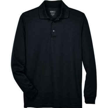 Men's Pinnacle Performance Long Sleeve Piqué Polo
