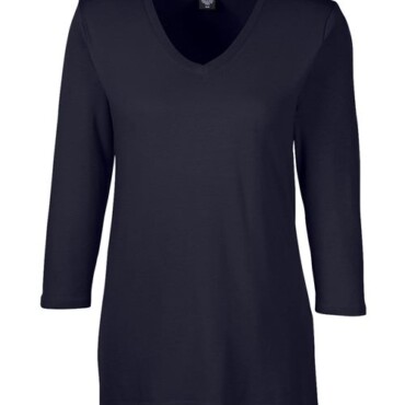 Women's Perfect Fit™ Bracelet-Length V-Neck Top