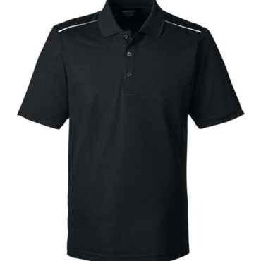 Men's Radiant Performance Piqué Polo with Reflective Piping