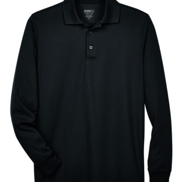 Men's Tall Pinnacle Performance Long Sleeve Piqué Polo