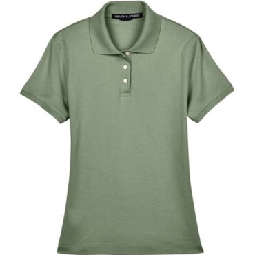 Women's Perfect Pima Interlock Polo