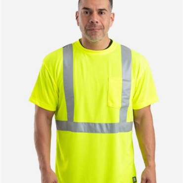 Men's Tall Hi-Vis Class 2 Performance T-Shirt