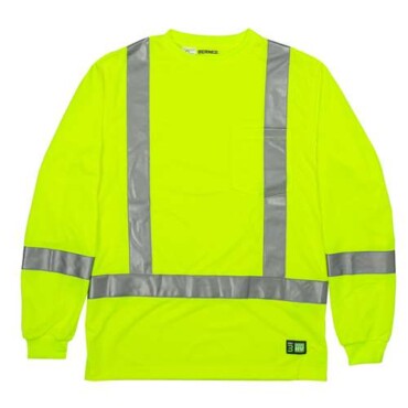 Men's Hi-Vis Class 3 Performance Pocket T-Shirt