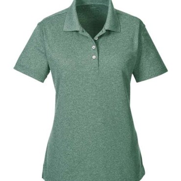 Women's Heathered Pique Polo