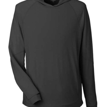 Unisex JAQ Stretch Performance Hooded Long Sleeve T-Shirt