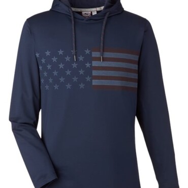 Men's Volition Patriotic Hooded Pullover