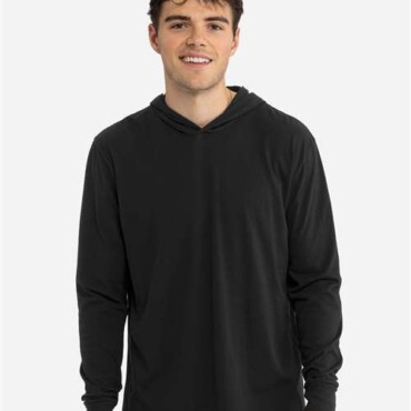 Unisex CVC Hoodie Long Sleeve T-Shirt
