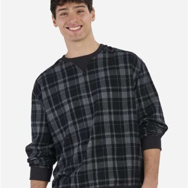 Unisex Flannel Pullover
