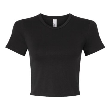 Women's Baby Rib Cropped Tee