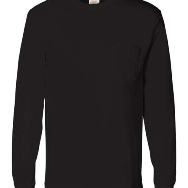 Men's Authentic Long Sleeve Pocket T-Shirt