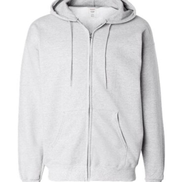Unisex Ultimate Cotton® Full-Zip Hooded Sweatshirt