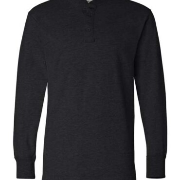 Men's Vintage Brushed Jersey Henley