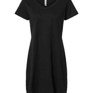 Women's Fine Jersey V-Neck Coverup