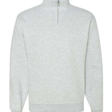 Unisex Nublend® Cadet Collar Quarter-Zip Sweatshirt