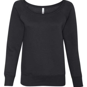 Women’s Sponge Fleece Wide Neck Sweatshirt