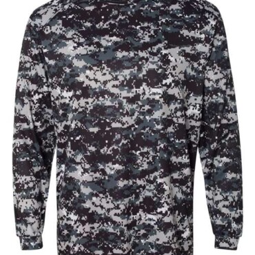 Men's Digital Camo Long Sleeve T-Shirt