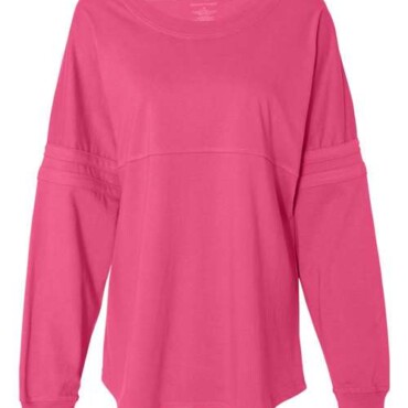 Women's Jersey Pom Pom Long Sleeve T-Shirt