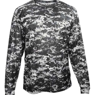 Youth Digital Camo Long Sleeve T-Shirt
