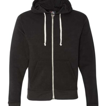 Men's Triblend Full-Zip Hooded Sweatshirt