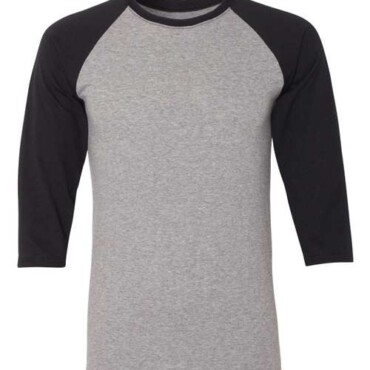 Unisex Triblend Three-Quarter Raglan Baseball T-Shirt