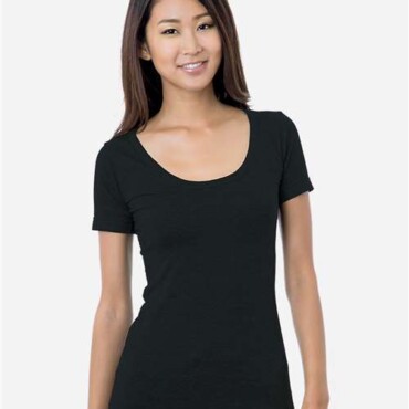 Women's USA-Made Scoop Neck T-Shirt