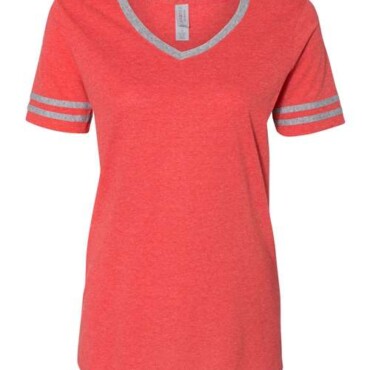 Women's Varsity Triblend V-Neck T-Shirt