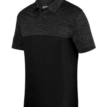 Unisex Shadow Tonal Heather Polo