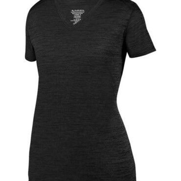 Women's Shadow Tonal Heather Training V-Neck T-Shirt