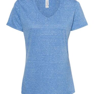 Women's Snow Heather Jersey V-Neck T-Shirt